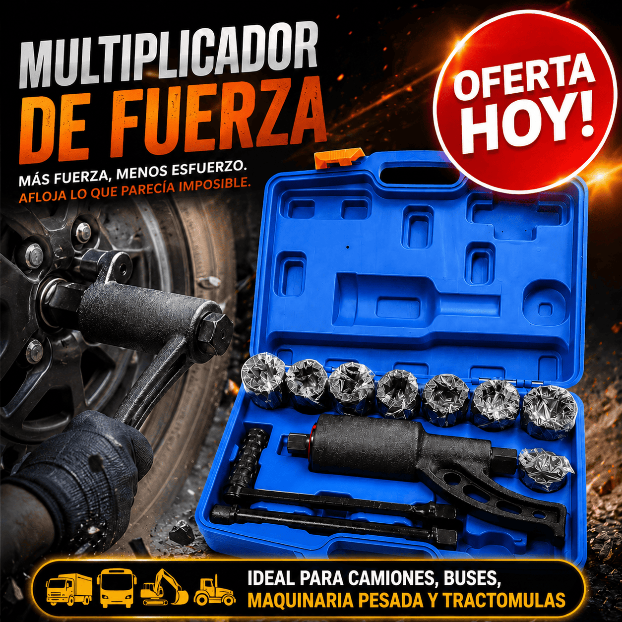 ⚡Multiplicador De Fuerza Original + Accesorios ⚡