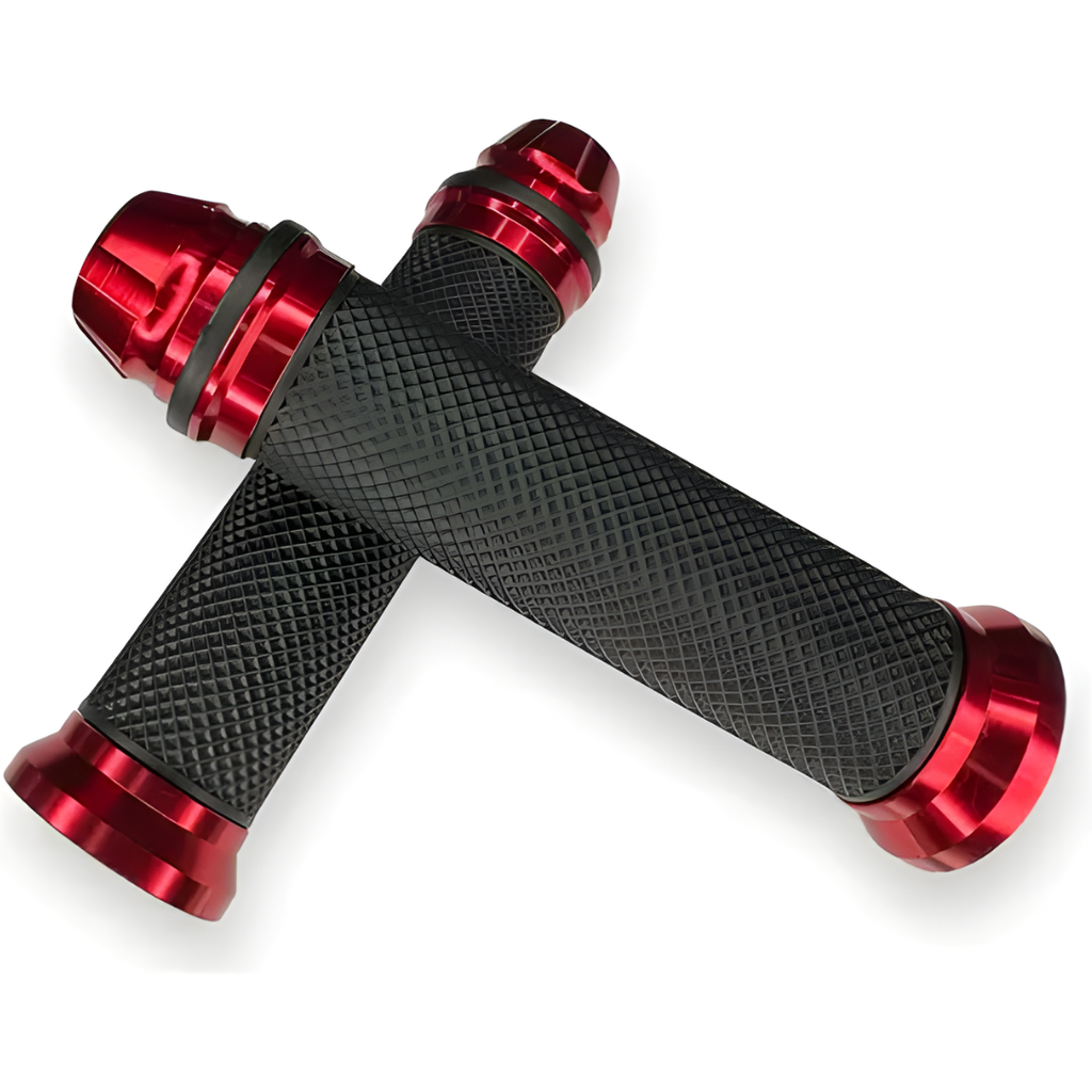 ⚡Puños Premium para Motocicleta (Universales) – Diseño Deportivo en Aluminio y Máximo Agarre⚡