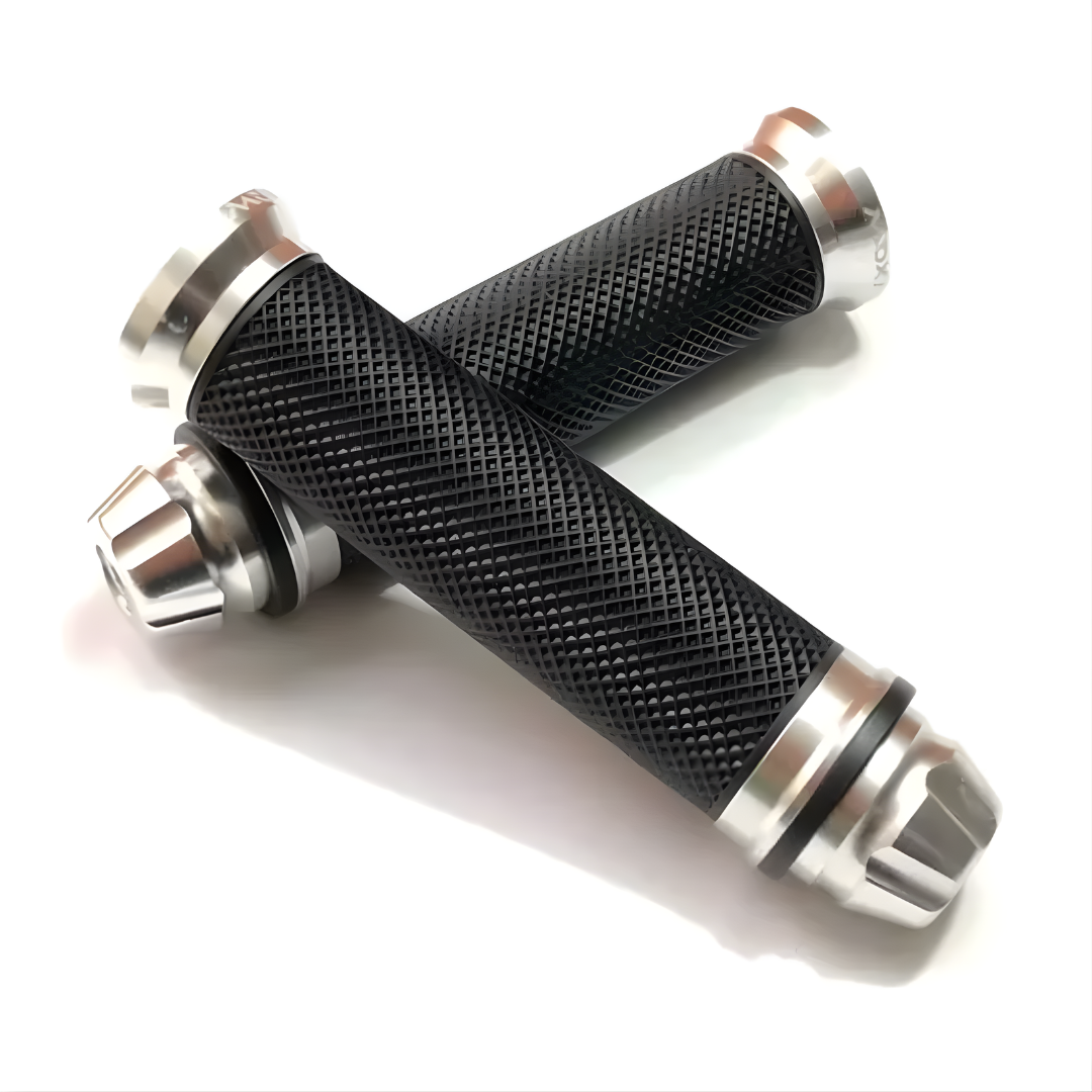 ⚡Puños Premium para Motocicleta (Universales) – Diseño Deportivo en Aluminio y Máximo Agarre⚡